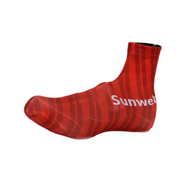 Cycling shoe covers - SUNWEB 2020 - red