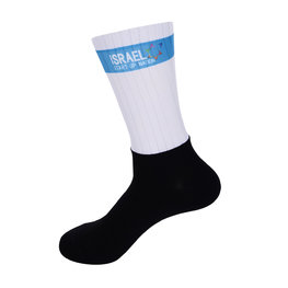 BONAVELO Cyclingclassic socks - ISRAEL 2020 - black/white/blue