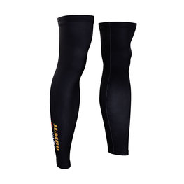 BONAVELO Cycling leg warmers - JUMBO-VISMA 2020 - black/yellow
