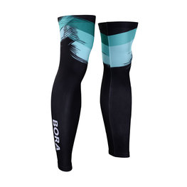BONAVELO Cycling leg warmers - BORA 2020 - black/green