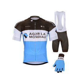 BONAVELO Cycling mega sets - AG2R 2020 - white/blue/brown