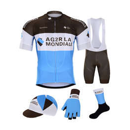 BONAVELO Cycling mega sets - AG2R 2020 - blue/white/brown