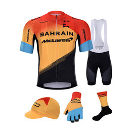 BONAVELO Cycling mega sets - BAHRAIN MCLAREN 2020 - black/yellow/red