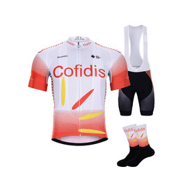 BONAVELO Cycling mega sets - COFIDIS 2020 - black/white/red