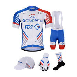 BONAVELO Cycling mega sets - GROUPAMA FDJ 2020 - white/red/blue