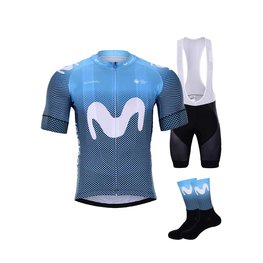 BONAVELO Cycling mega sets - MOVISTAR 2020 - black/blue