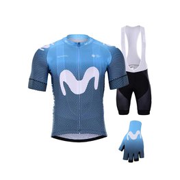 BONAVELO Cycling mega sets - MOVISTAR 2020 - black/blue