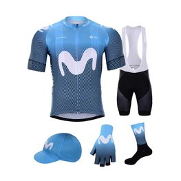 BONAVELO Cycling mega sets - MOVISTAR 2020 - black/blue