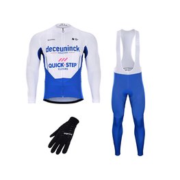 BONAVELO Cycling mega sets - QUICKSTEP 2020 WNT - white/blue