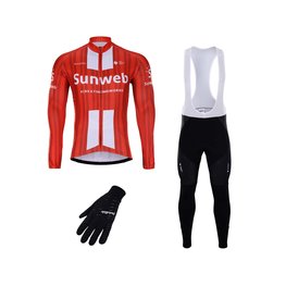 BONAVELO Cycling mega sets - SUNWEB 2020 WNT - red/black