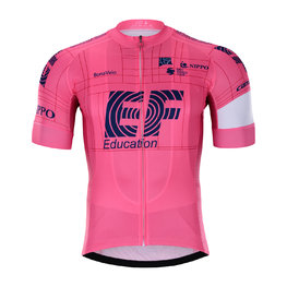 BONAVELO Cycling short sleeve jersey - EDUCATION-NIPPO 2021 - pink/blue