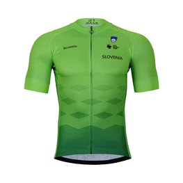 BONAVELO Cycling short sleeve jersey - SLOVENIA 2022 - green