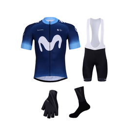 BONAVELO Cycling mega sets - MOVISTAR 2024 - black/blue