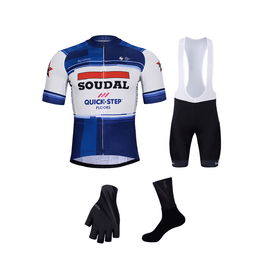 BONAVELO Cycling mega sets - SOUDAL QUICK-STEP 24 - blue/black/white