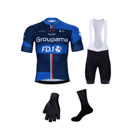 BONAVELO Cycling mega sets - GROUPAMA FDJ 2025 - white/blue/black/red
