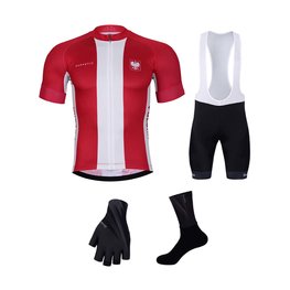 BONAVELO Cycling mega sets - POLAND II.  - black/white/red