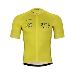 BONAVELO Cycling short sleeve jersey - TOUR DE FRANCE 2025 - yellow