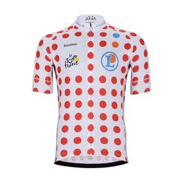 BONAVELO Cycling short sleeve jersey - TOUR DE FRANCE 2025 - red/white