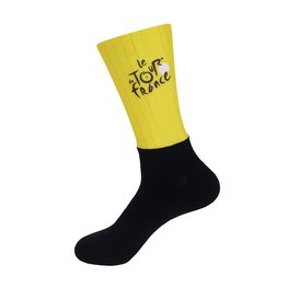 BONAVELO Cyclingclassic socks - TOUR DE FRANCE 2025 - yellow/black