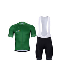 BONAVELO Cycling short sleeve jersey and shorts - TOUR DE FRANCE 2025 - green/black