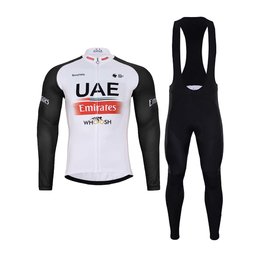 BONAVELO Cycling winter set - UAE 2024 WINTER - black/white/red