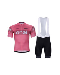 BONAVELO Cycling short sleeve jersey and shorts - GIRO D´ITALIA - black/pink