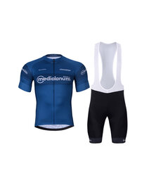 BONAVELO Cycling short sleeve jersey and shorts - GIRO D´ITALIA - blue/black
