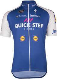 Cycling short sleeve jersey - QUICKSTEP 2017
