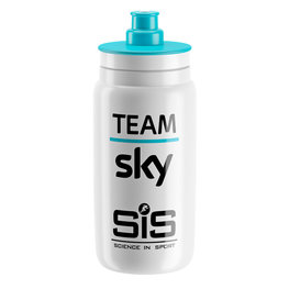 Cycling water bottle - TEAM SKY 2018 550 ml - white/light blue
