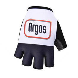 BONAVELO Cycling fingerless gloves - ARGOS SHIMANO - white/black