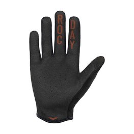 ROCDAY Cycling long-finger gloves - FLOW - red/black