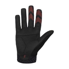 ROCDAY Cycling long-finger gloves - EVO RACE - black/red