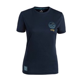 ROCDAY Cycling short sleeve jersey - WOODY LADY - blue