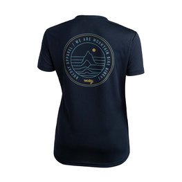 ROCDAY Cycling short sleeve jersey - WOODY LADY - blue