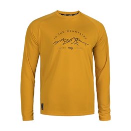 ROCDAY Cycling summer long sleeve jersey - MOUNT - yellow
