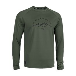 ROCDAY Cycling summer long sleeve jersey - MOUNT - green