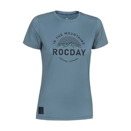 ROCDAY Cycling short sleeve jersey - MONTY LADY - blue