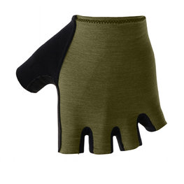 SANTINI Cycling fingerless gloves - CLASSE - green