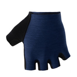 SANTINI Cycling fingerless gloves - CLASSE - blue