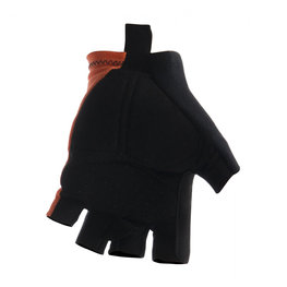 SANTINI Cycling fingerless gloves - BRISK - orange