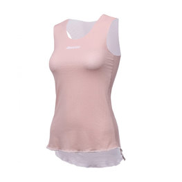 SANTINI Cycling sleeve less t-shirt - AIRY LADY - pink