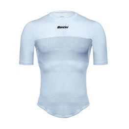 SANTINI Cycling short sleeve t-shirt - AIRY - grey