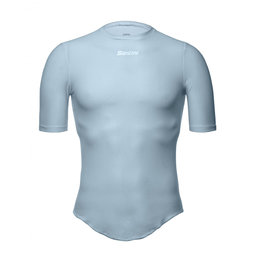 SANTINI Cycling short sleeve t-shirt - LIEVE - blue