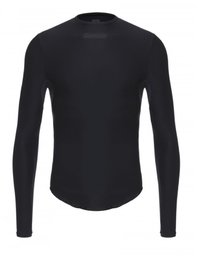 SANTINI Cycling long sleeve t-shirt - CALDO - black