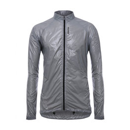 SANTINI Cycling windproof jacket - MARZO - grey