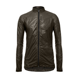 SANTINI Cycling windproof jacket - MARZO - green