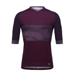 SANTINI Cycling short sleeve jersey - BOSCO MTB - grey/purple