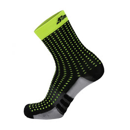 SANTINI Cyclingclassic socks - ORIGINE - yellow/black