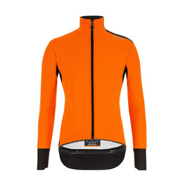 SANTINI Cycling thermal jacket - VEGA XTREME - orange/black