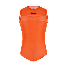 SANTINI Cycling short sleeve t-shirt - 1965 - orange